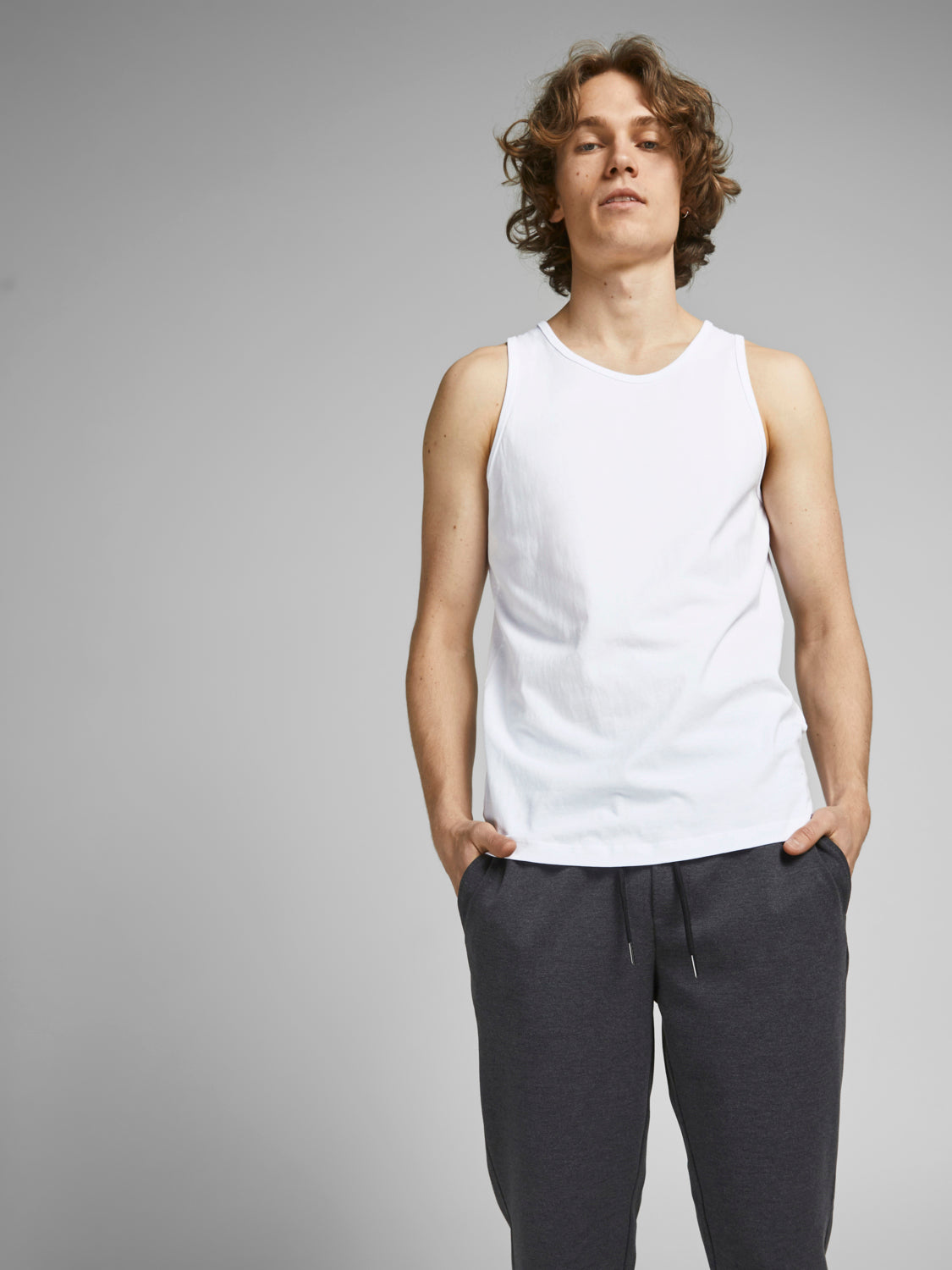 JACBASIC Tank Top - White
